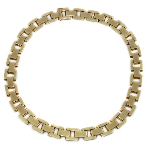 Christian H. Lorenzen; Necklace of 14k gold