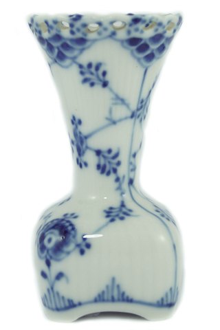 Royal Copenhagen, blue fluted full lace; A vase #1161