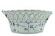 Royal Copenhagen, blue fluted full lace; A fruit bowl of porcelain #1050