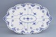 Royal Copenhagen, blue fluted full lace; A dish of porcelain #1060