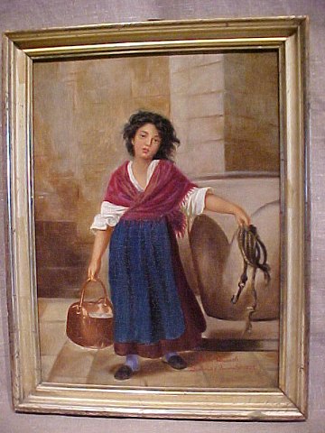 Maleri af Louise Quaade. 1873