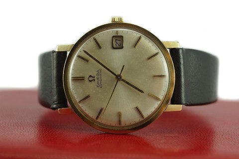 Omega, armbåndsur af 14 kt. guld, automatic