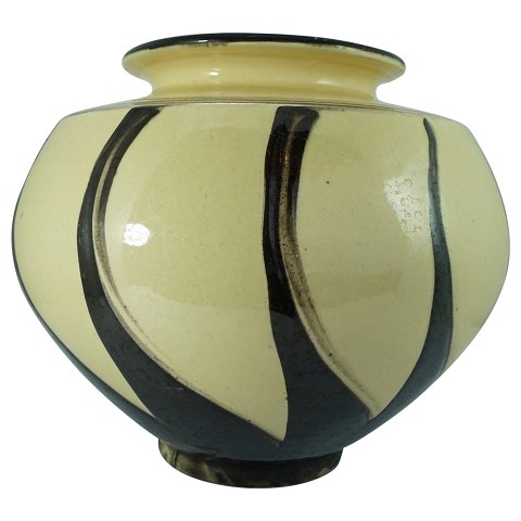 Kähler; Vase af keramik