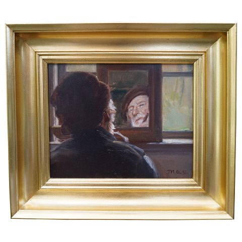 Michael Ancher; Maleri, olie på lærred