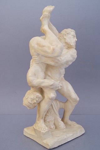 Vincenzo de´Rossi; figur af Hercules og Diomedes af Thrace i brydekamp