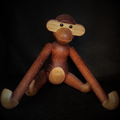Solid teak monkey, Kay Bojesen, Denmark