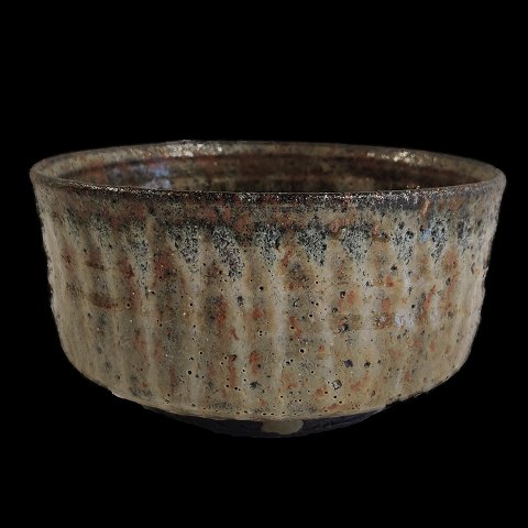 Gutte Eriksen; A glazed stoneware bowl