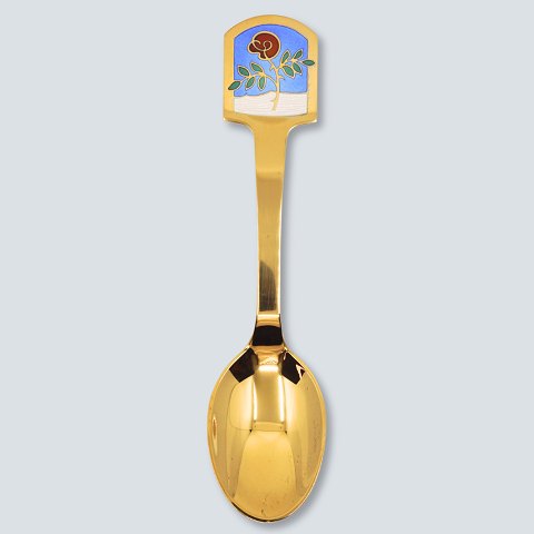 A. Michelsen; Christmas spoon 1977, Poul Hanmann