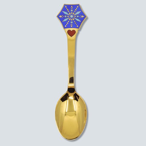 A. Michelsen; Christmas spoon 1976, Gudmund Olsen