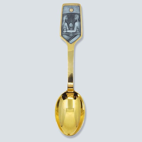 A. Michelsen; Christmas spoon 1973, Ib Spang Olsen