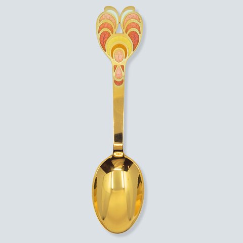 A. Michelsen; Christmas spoon 1972, design Bjørn Wiinblad