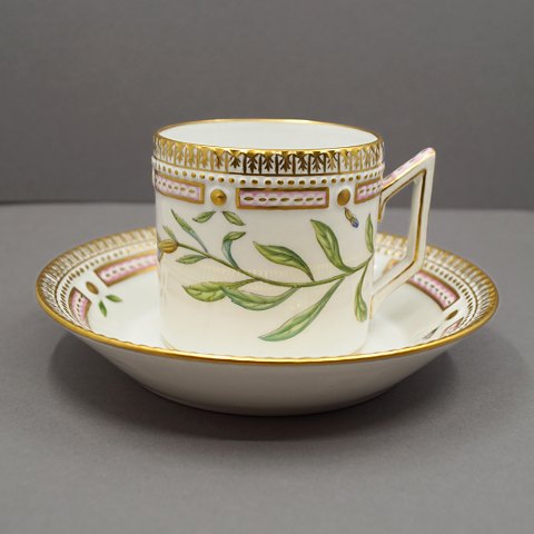 Royal Copenhagen, Flora Danica; Chocolate cup #3513 in porcelain