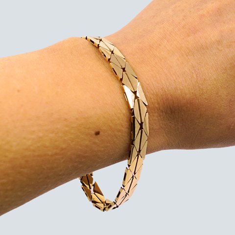 Søren Einar Jensen; Armbånd af 14kt. guld