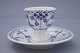 Royal Copenhagen, blue fluted half lace; Egg cup #543