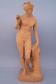 P. Ipsen; A Figure of Venus inspired by sculpture of Thorvaldsen in terracotta