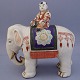 Kinesisk porcelæns figur, elefant, Kina start 1900-tallet