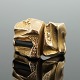 Lapponia; Finsk design ring af 14 kt. guld med turmalin