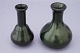Fyens Glasværk; Sjældne små grønne vaser i aventuringlas