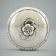 Georg Jensen; An Art Nouveau pill box of sterling silver #79D