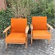 Hans J. Wegner; Two GE240 chairs, oak