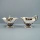 Georg Jensen; Sukkerskål og flødekande sterlingsølv #235 A