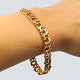 Bismarckarmbånd af 14 kt. guld, bredde 8 mm