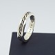 Georg Jensen; Ring i sterlingsølv, nr. A106